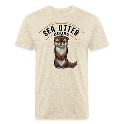 Sea Otter Books T-Shirt - heather cream