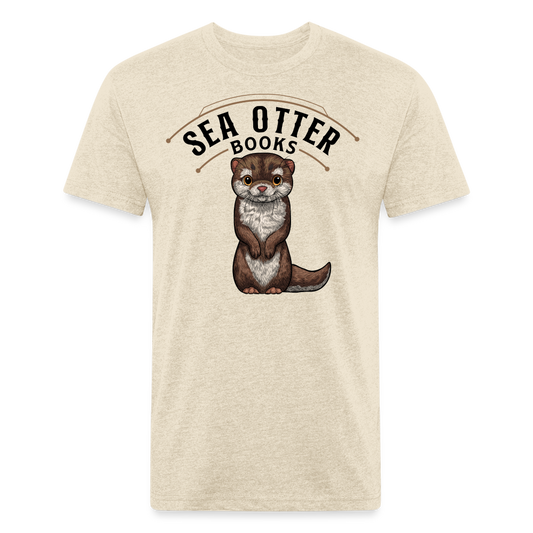 Sea Otter Books T-Shirt - heather cream