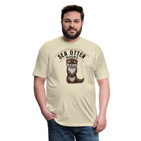 Sea Otter Books T-Shirt - heather cream