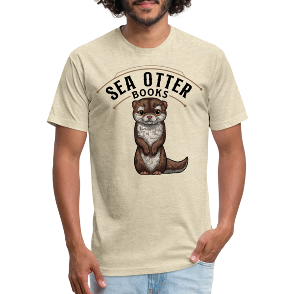 Sea Otter Books T-Shirt - heather cream