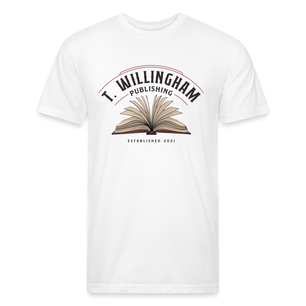 TWP Fitted Cotton/Poly T-Shirt - white