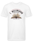 TWP Fitted Cotton/Poly T-Shirt - white