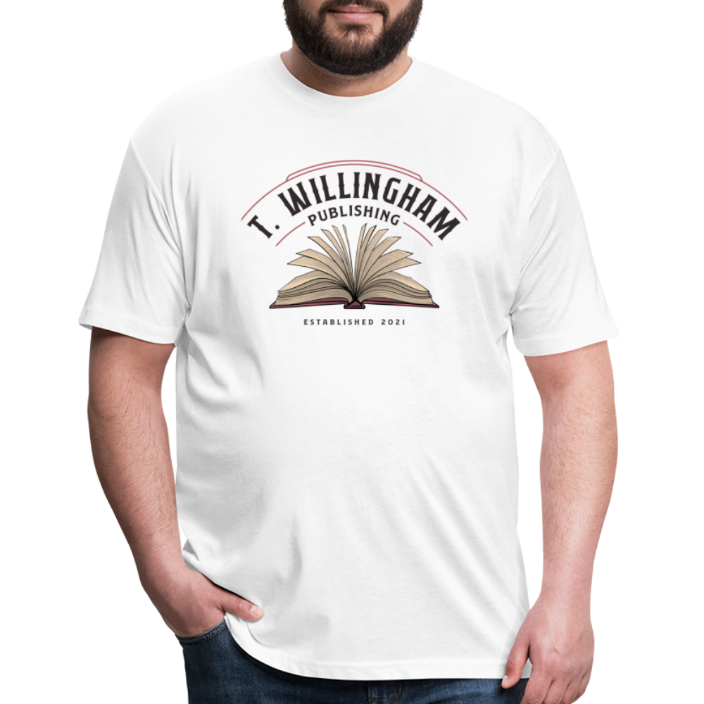 TWP Fitted Cotton/Poly T-Shirt - white