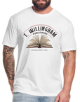 TWP Fitted Cotton/Poly T-Shirt - white