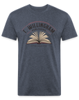 TWP Fitted Cotton/Poly T-Shirt - heather navy