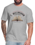 TWP Fitted Cotton/Poly T-Shirt - heather gray