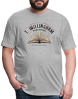 TWP Fitted Cotton/Poly T-Shirt - heather gray