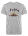 TWP Fitted Cotton/Poly T-Shirt - heather gray