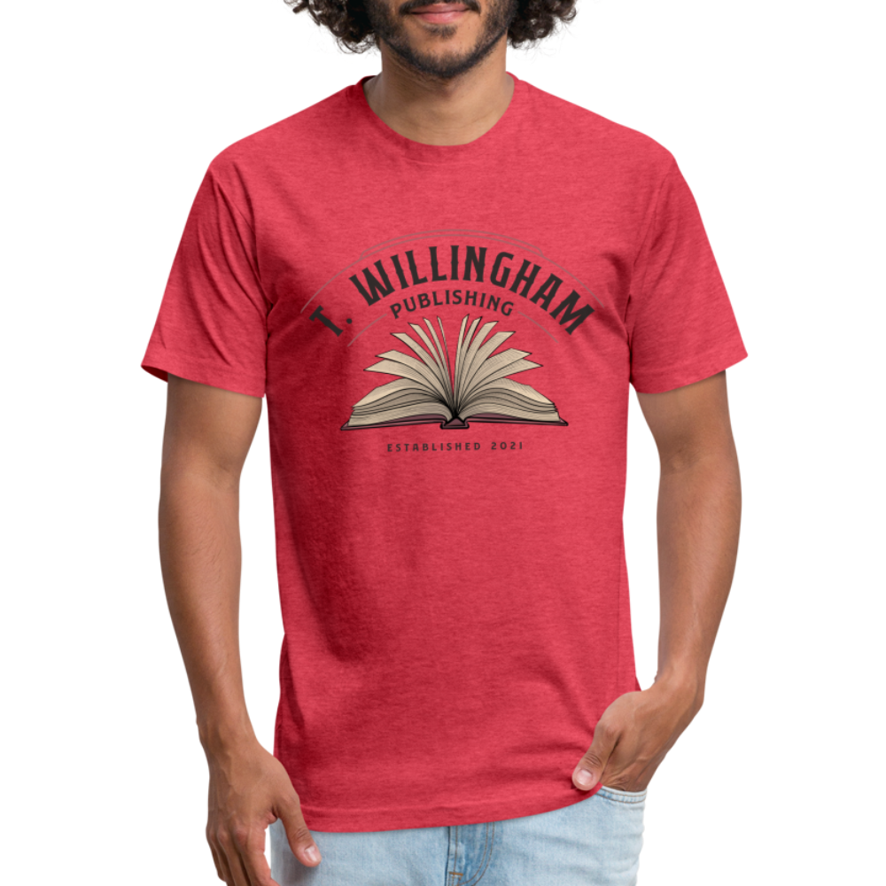 TWP Fitted Cotton/Poly T-Shirt - heather red