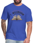 TWP Fitted Cotton/Poly T-Shirt - heather royal