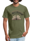 TWP Fitted Cotton/Poly T-Shirt - heather military green