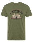 TWP Fitted Cotton/Poly T-Shirt - heather military green