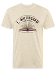 TWP Fitted Cotton/Poly T-Shirt - heather cream