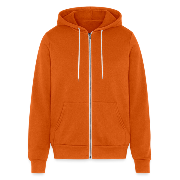 Bella + Canvas Unisex Full Zip Hoodie - autumn