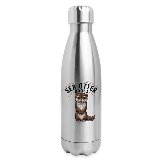SOB Insulated Stainless Steel Water Bottle - silver
