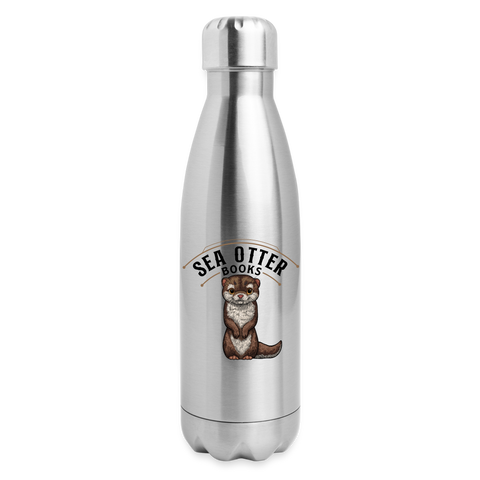 SOB Insulated Stainless Steel Water Bottle - silver