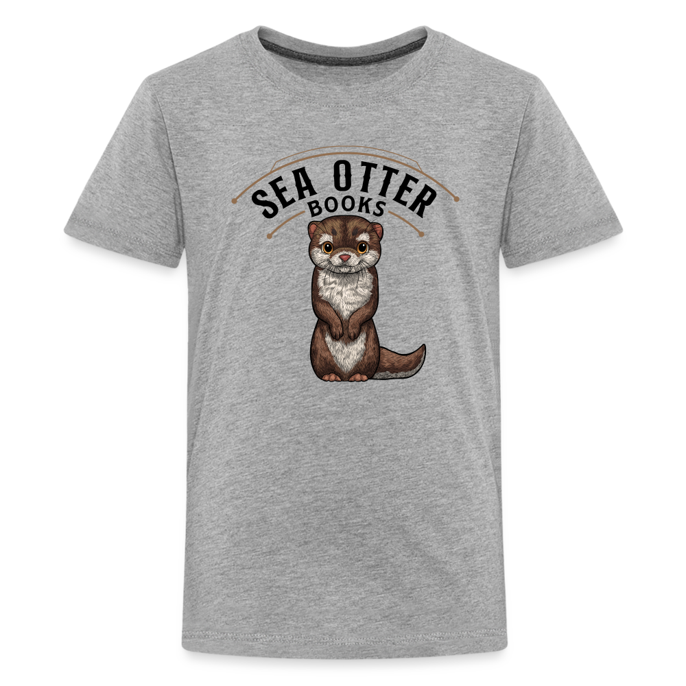 Sea Otter Books Kids' Premium T-Shirt - heather gray
