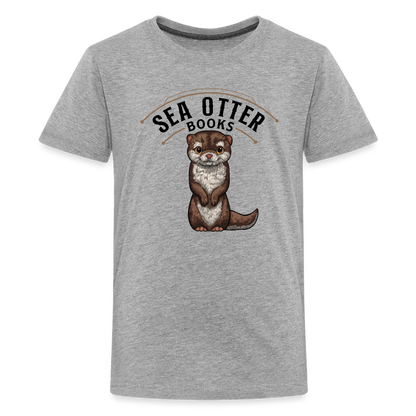 Sea Otter Books Kids' Premium T-Shirt - heather gray