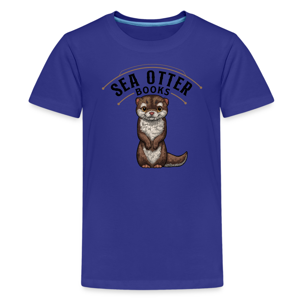 Sea Otter Books Kids' Premium T-Shirt - royal blue