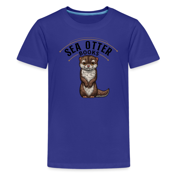 Sea Otter Books Kids' Premium T-Shirt - royal blue