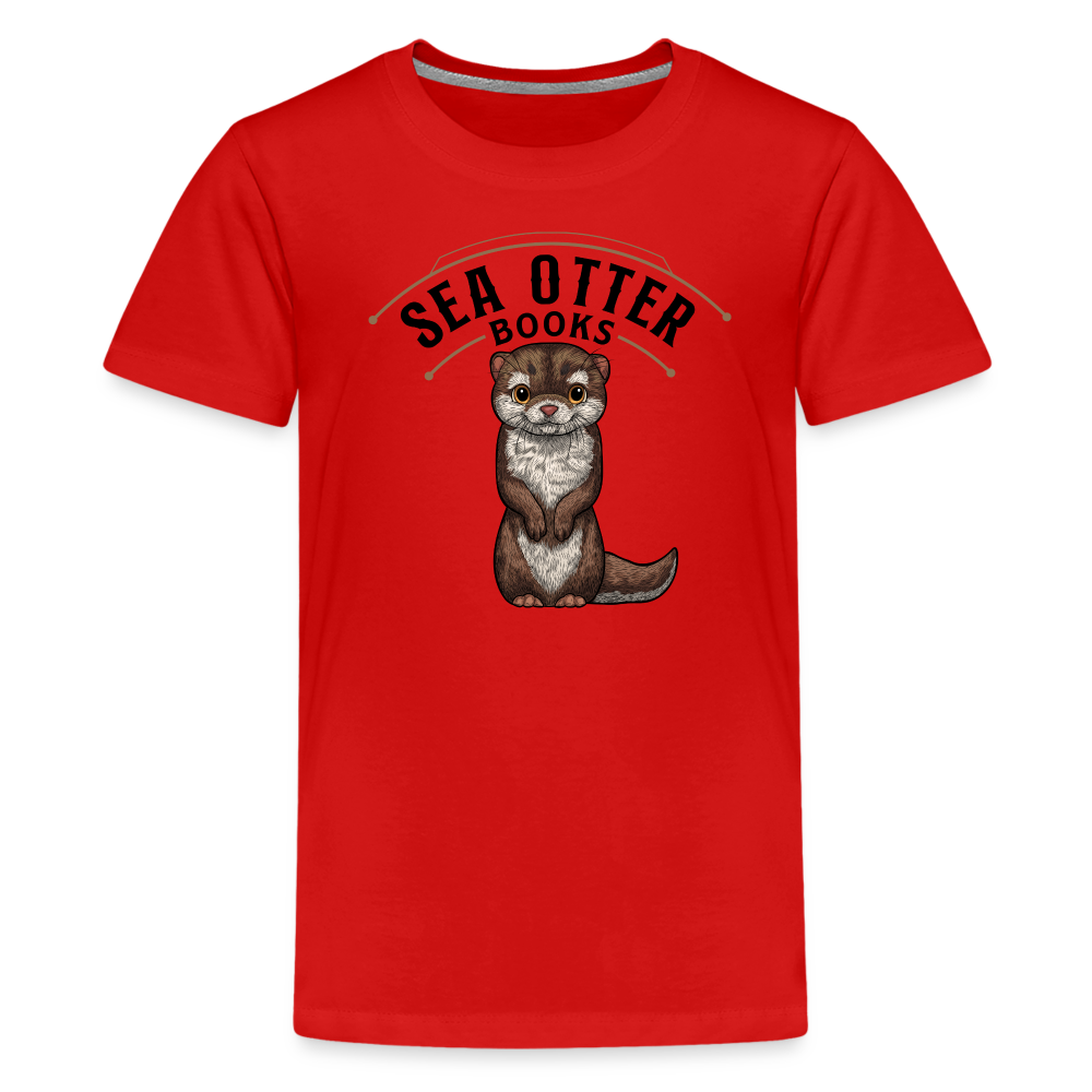 Sea Otter Books Kids' Premium T-Shirt - red