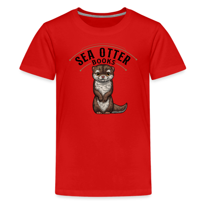 Sea Otter Books Kids' Premium T-Shirt - red