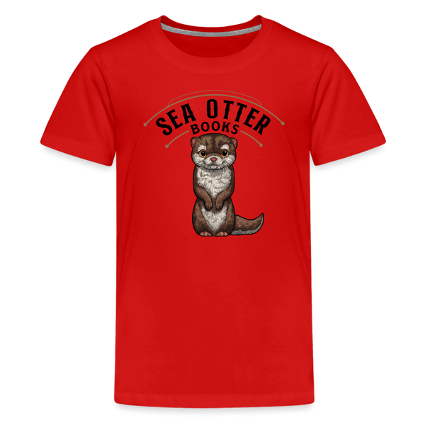 Sea Otter Books Kids' Premium T-Shirt - red