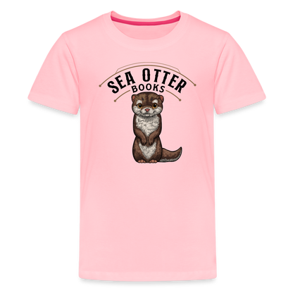 Sea Otter Books Kids' Premium T-Shirt - pink