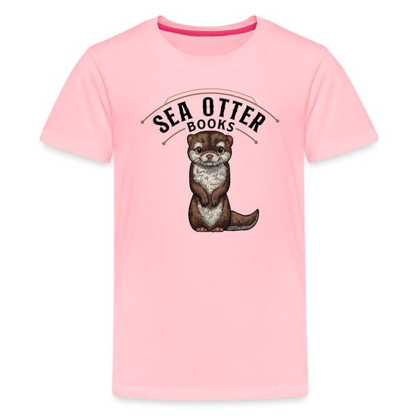 Sea Otter Books Kids' Premium T-Shirt - pink