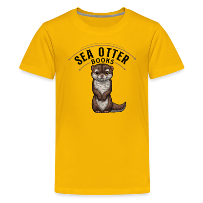 Sea Otter Books Kids' Premium T-Shirt - sun yellow