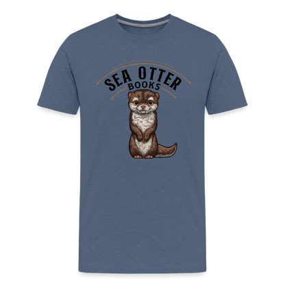 Sea Otter Books Kids' Premium T-Shirt - heather blue