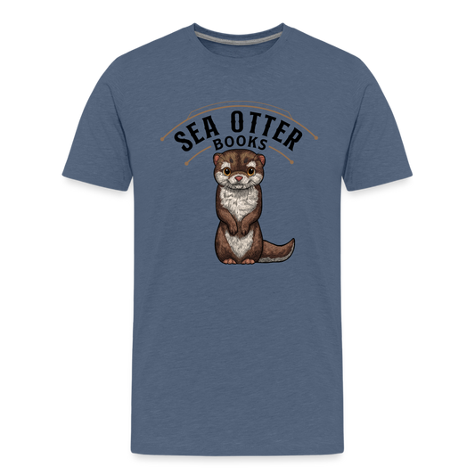 Sea Otter Books Kids' Premium T-Shirt - heather blue