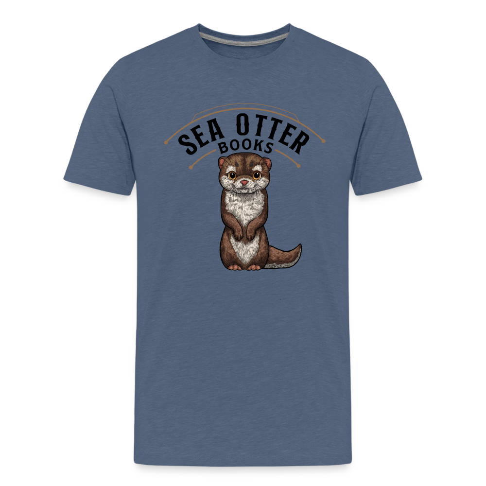 Sea Otter Books Kids' Premium T-Shirt - heather blue