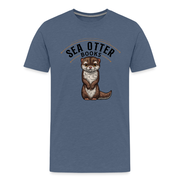 Sea Otter Books Kids' Premium T-Shirt - heather blue