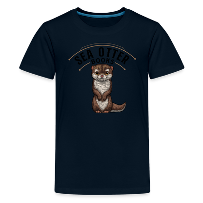 Sea Otter Books Kids' Premium T-Shirt - deep navy