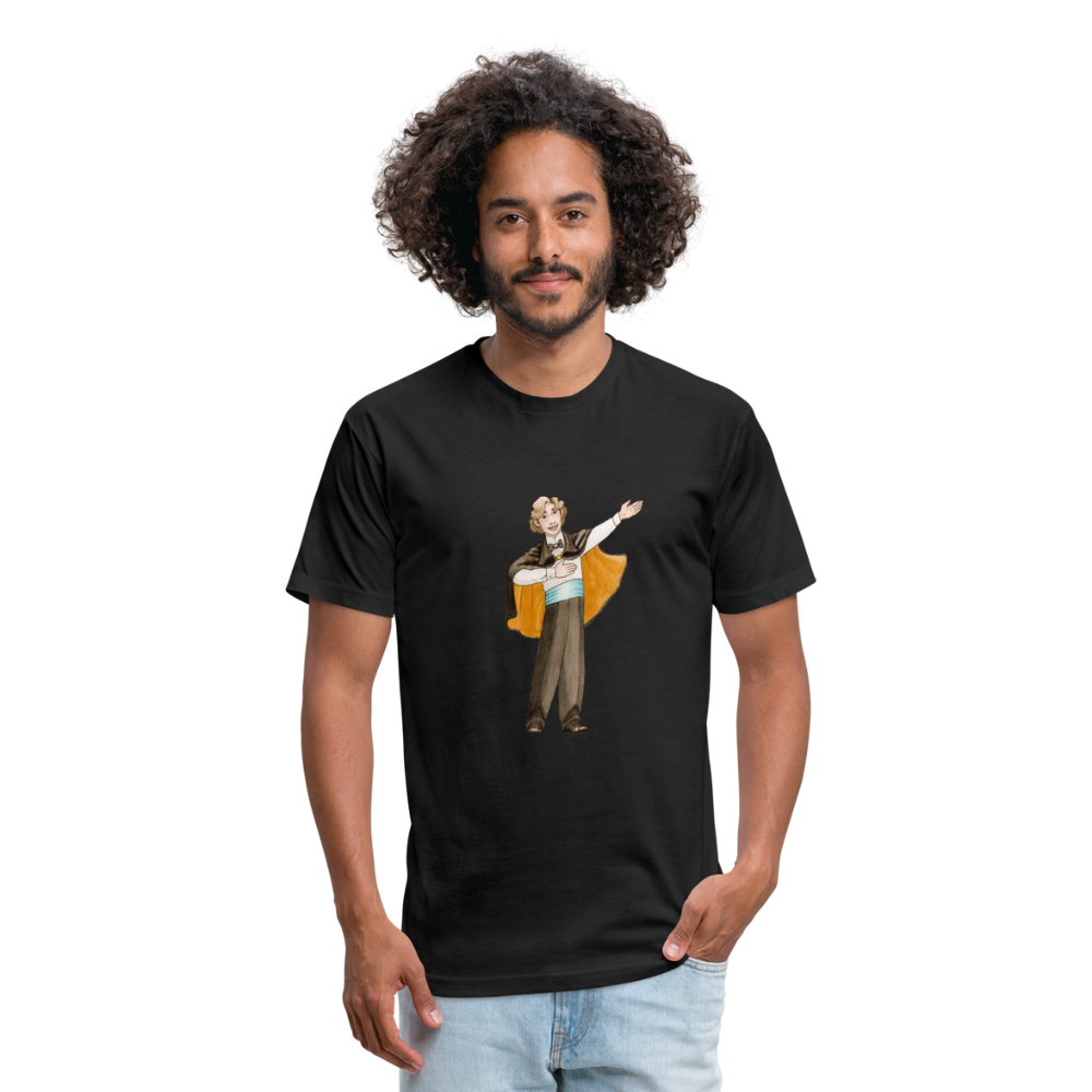 Opera Andy Fitted Cotton/Poly T-Shirt - black