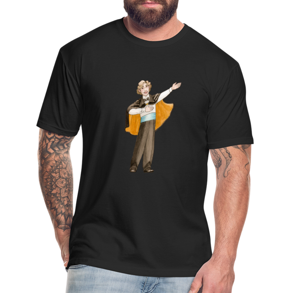 Opera Andy Fitted Cotton/Poly T-Shirt - black