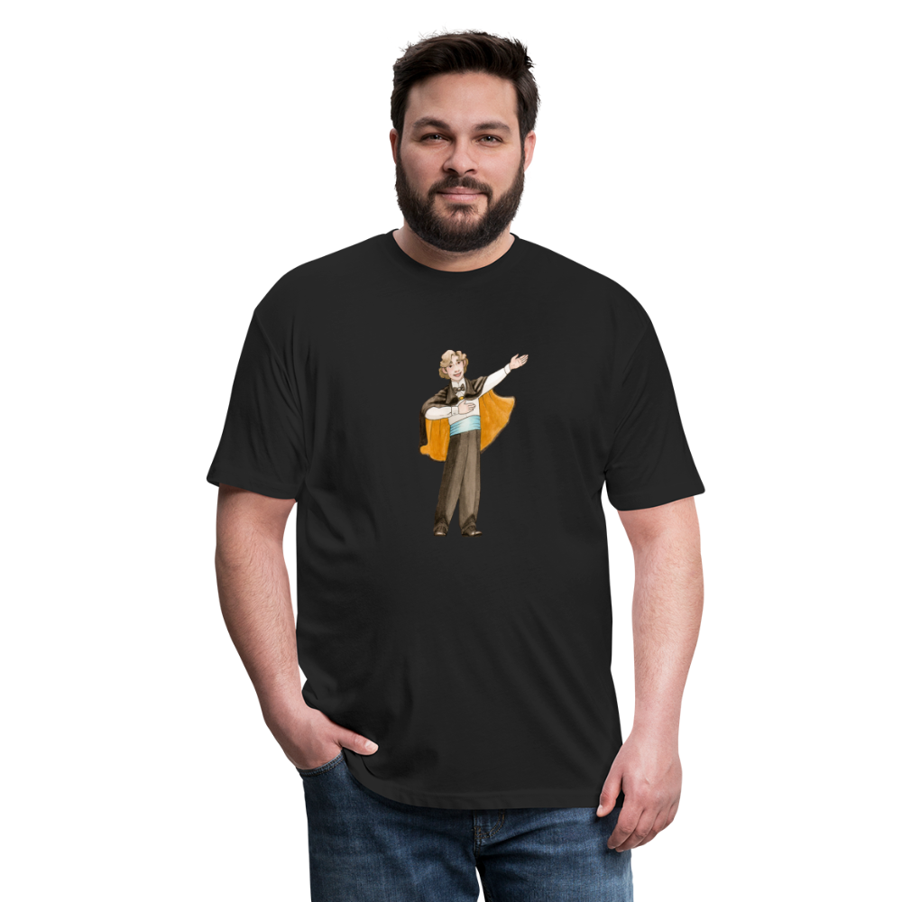 Opera Andy Fitted Cotton/Poly T-Shirt - black