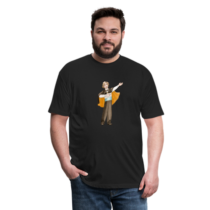 Opera Andy Fitted Cotton/Poly T-Shirt - black