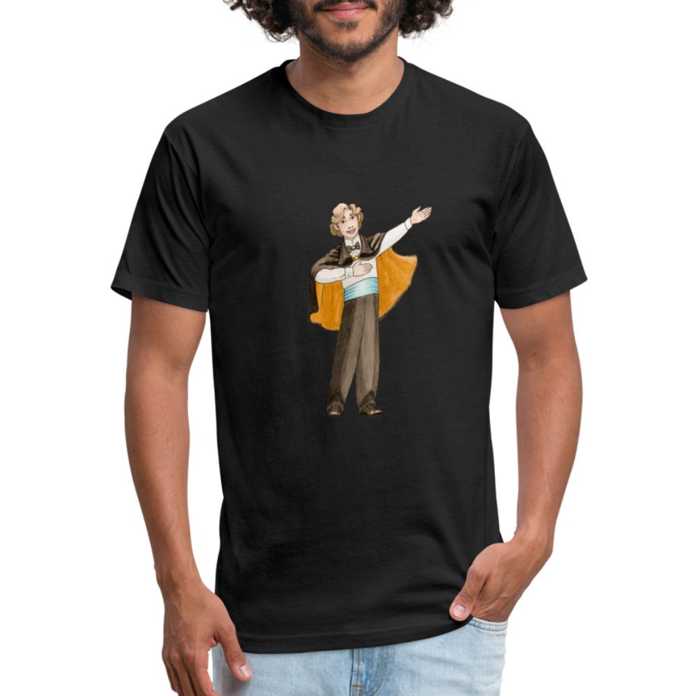 Opera Andy Fitted Cotton/Poly T-Shirt - black