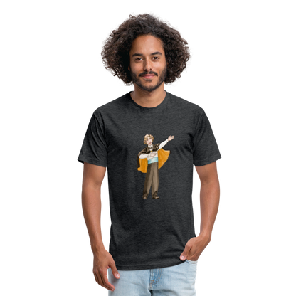 Opera Andy Fitted Cotton/Poly T-Shirt - heather black