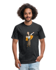 Opera Andy Fitted Cotton/Poly T-Shirt - heather black