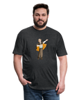 Opera Andy Fitted Cotton/Poly T-Shirt - heather black