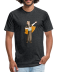 Opera Andy Fitted Cotton/Poly T-Shirt - heather black