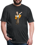 Opera Andy Fitted Cotton/Poly T-Shirt - heather black