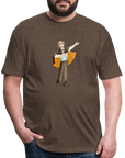 Opera Andy Fitted Cotton/Poly T-Shirt - heather espresso
