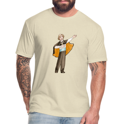 Opera Andy Fitted Cotton/Poly T-Shirt - heather cream