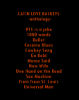 Latin Love Baskets - anthology- (Physical CD)