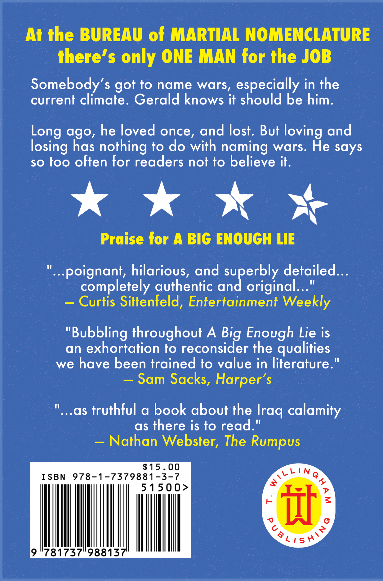 Welcome To The Election Year War by Eric Bennett (Paperback)